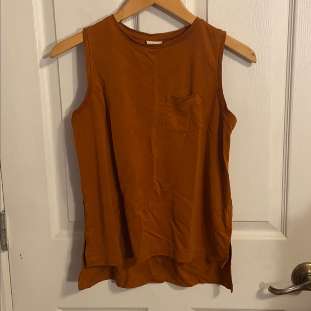 Pocketed Tank